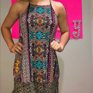 A beautiful patterned dress